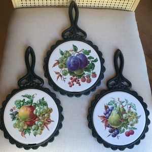 Mid State Collectible wrought iron hot plate hol